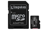 KINGSTON 256GB micSDXC Canvas Select Plus 100R A1 C10 Card + ADP