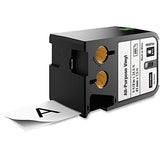 DYMO XTL Etiquette vinyle permanente multi-usage 24 mm x 7 m, noir/blanc