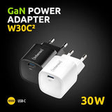 INTENSO CHARGEUR SECTEUR USB TYPE C 30 W GaN - NOIR