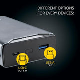 INTENSO Powerbank F20000 Power Delivery gris