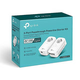 TP-Link TL-PA8033P KIT Adaptateur réseau CPL 1300 Mbit/s Ethernet/LAN Blanc 2 piece(s)