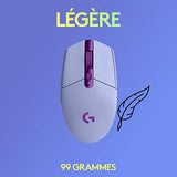 LOGITECH G305 LIGHTSPEED Wireless Gaming Mouse - LILAC - EWR2