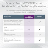 NETGEAR MS308 Switch métal 8 ports 2.5 Gigabit