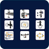 AAVARA Support à poser DS200 - 2 écrans