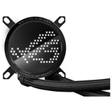 ASUS ROG RYUO III 360 ARGB all-in-one CPU liquid cooler with Asetek 8th gen pump solution and Anime Matrix LED Display