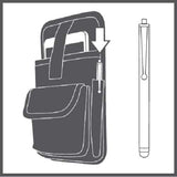 MOBILIS Étui pour ordinateur de poche Holster + Ceinture + Cuissarde - Taille L