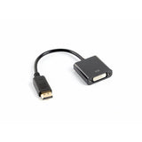 Lanberg AD-0007-BK câble vidéo et adaptateur 0,1 m DisplayPort DVI-D Noir