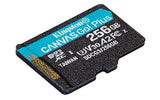 KINGSTON 256GB microSDXC Canvas Go Plus 170R A2 U3 V30 Card + ADP
