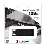 KINGSTON 128Go USB-C 3.2 Gen1 DataTraveler 70