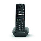 Gigaset AS690 DUO téléphone DECT noir - base + 2 combinés