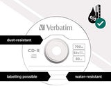 VERBATIM Spindle de 10 CD-R 700MB 52x (43437)