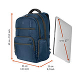 Tucano sac à dos business bleu pour laptop jusqu à 17