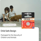 ANSMANN Piles lithium 5020072 CR1620 blister de 1