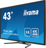 IIYAMA- Ecran bureautique 43 X4373UHSU-B1