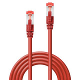 LINDY Cat.6 S/FTP Cable red 1m Patchcable