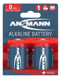 ANSMANN Piles alcalines 1514-0000 LR20 / D blister de 2