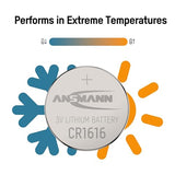 ANSMANN Piles lithium 5020132 CR1616 blister de 1