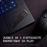 WD Black SSD SN770 NVMe 500Go PCIe Gen4 16GT/s M.2 2280