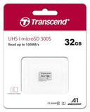 TRANSCEND 32Go UHS-I U1 microSD sans adaptateur SD pour smartphone / tablette