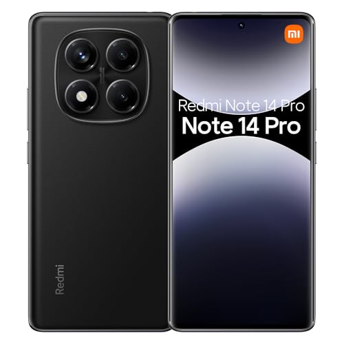 Xiaomi Redmi Note 14 Pro 4G (Double Sim - 6.67", 512 Go, 12 Go RAM) Noir