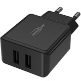 CHARGEUR SECTEUR 1 PORT USB Type-A 1,0 A NOIR
