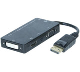 DACOMEX Convertisseur DisplayPort 1.1 vers HDMI, DVI ou VGA