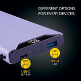 INTENSO Powerbank F10000, Power Delivery et Quick Charge, vi