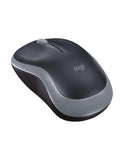 LOGITECH M185 Mouse optical wireless 2.4 GHz USB wireless receiver grey