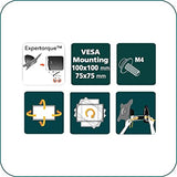 AAVARA Bras mural pivotant AR110 pour écrans 15-24