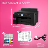 EPSON EcoTank ET-16150 Printer colour Duplex ink-jet A3 4800x1200dpi 25ppm mono/25ppm colour 550 sheets USB LAN Wi-Fi black