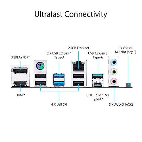 ASUS PRIME Z790-P LGA 1700 4xDDR5 ATX 4xSATA MB 1xHDMI 1xDP 3xM.2