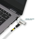 MOBILIS Câble de sécurité Tête Fine avec Verrou à Clé pour Encoche Nano