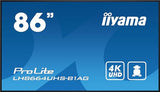 IIYAMA- Afficheur professionnel 86 LH8664UHS-B1AG