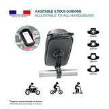 MOBILIS Housse résistante + Support Moto U.FIX pour smartphone - Noir