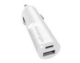 INNERGIE PowerJoy 30D Le plus petit chargeur de voiture USB-C 30W Deux ports USB-C 5V / 3A 9V / 2A USB-A 5V / 2.4A