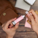 TRANSCEND ESD310P 2To External SSD USB 10Gbps Type C/A Pink