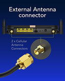 Cudy LT500D routeur sans fil Fast Ethernet Bi-bande (2,4 GHz / 5 GHz) 4G Noir