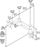 VOGEL S Bras à pincer PFD 8543 - 1 écran