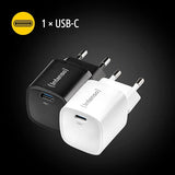 INTENSO CHARGEUR SECTEUR USB TYPE C 30 W GaN - BLANC