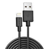 LINDY 1m USB to Lightning Cable black Charge and sync Cable for iPhone iPad & iPod