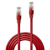 LINDY S/FTP Cat.6 Cable Red 15m LSOH incl. Testprotocol