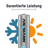 ANSMANN Batteries 5035432 HR6 / AA blister de 2