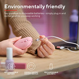 TRUST Souris sans fil PUCK Ultra-plate rechargeable - Rose