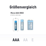 ANSMANN Piles lithium 5021013 FR03 / AAA blister de 2