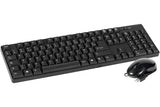 DACOMEX Pack Clavier & souris KM150-U USB noir