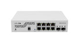 Mikrotik CSS610-8G-2S+IN commutateur Ethernet Gigabit (10/100/1000) avec prise en charge PoE in (pas de prise en charge PoE out) Blanc