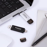 TRANSCEND ESD310S 1To External SSD USB 10Gbps Type C/A Silver