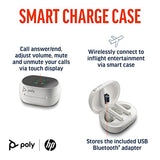 POLY Voyager Free 60+ Teams écouteurs BlueTooth Blanc USB-C