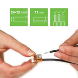 Borne de connexion rapide 2 voies - boîte de 100