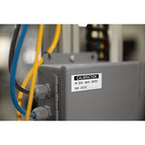 DYMO Etiquette XTL vinyle permanente 54x7mm noir sur blanc